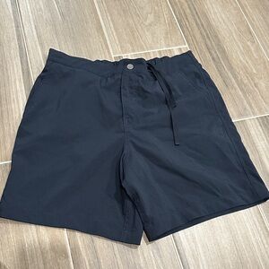 Abercrombie & Fitch Navy Drawstring Shorts